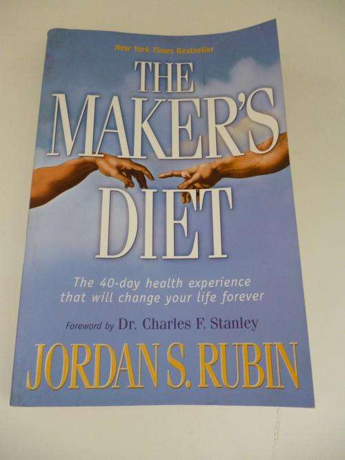 The Maker's Diet by Jordan S. Rubin. NEW BOOK.